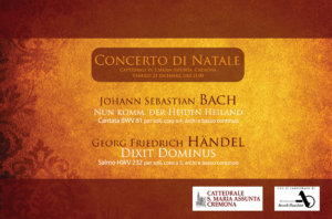 Concerto di Natale<br/>in Cattedrale<br/>Cremona 2018